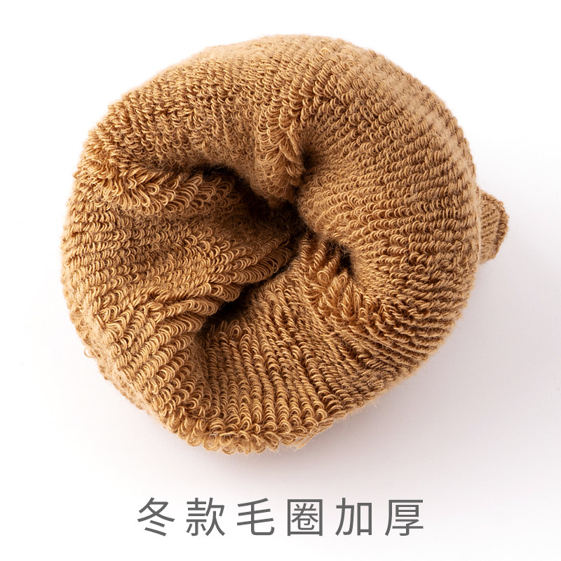 宝宝防滑学步全棉秋冬毛圈袜地板袜 蜗牛派对儿童袜子(0-16岁)