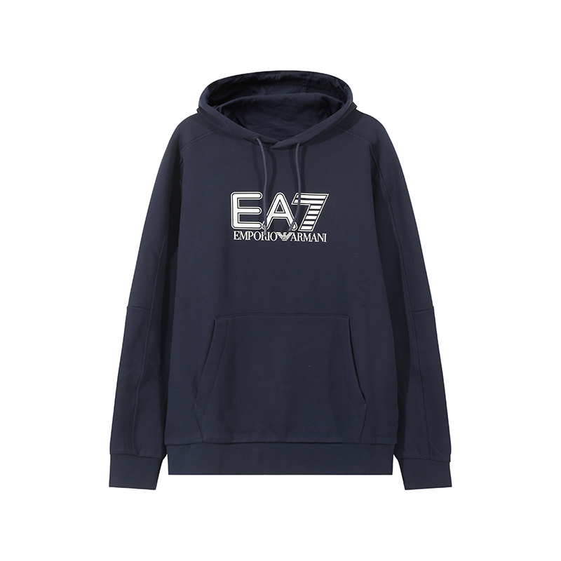 【自营】EMPORIO ARMANI/阿玛尼男士加绒款运动衫运动裤运动套装 - 图3