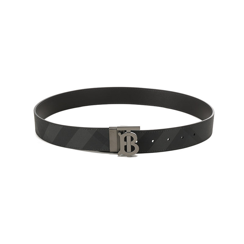 【自营】BURBERRY 男士双面两用不可裁剪皮带腰带3.5cm 80653391