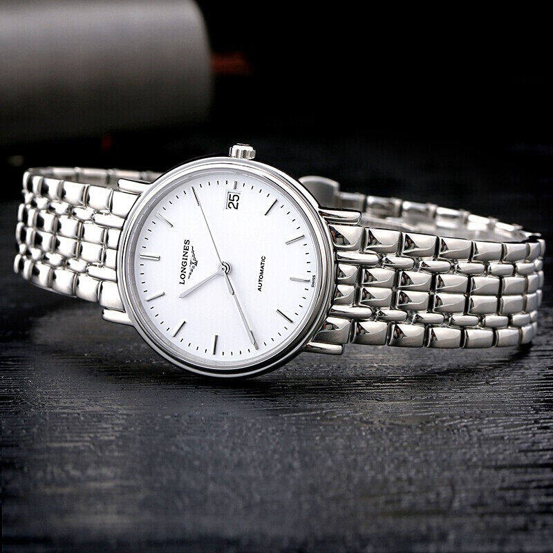 longines浪琴正品男/女中性瑰丽 计时分手表海外瑞士腕表