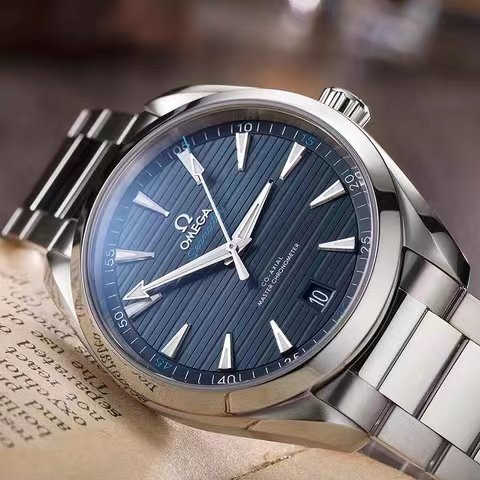 瑞士欧米茄手表 海马系列天文台认证机械男表220.12.41.21.03.002
