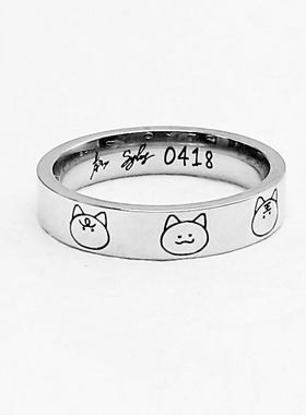 恋与深空秦彻周边男士尾戒