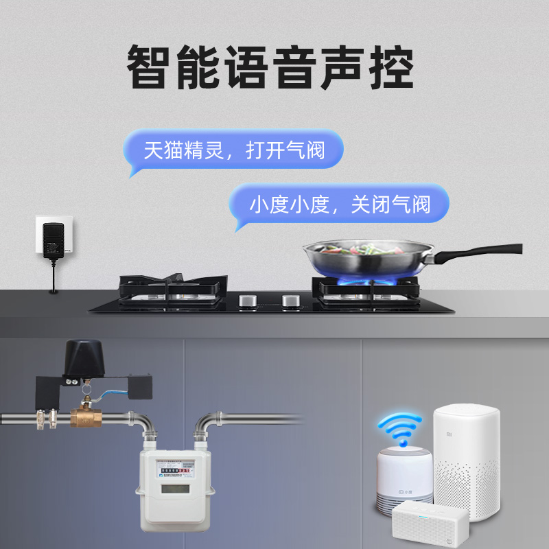 智能阀门机械手wifi手机远程遥控控制水阀燃气阀自动开关浇水浇花 - 图0