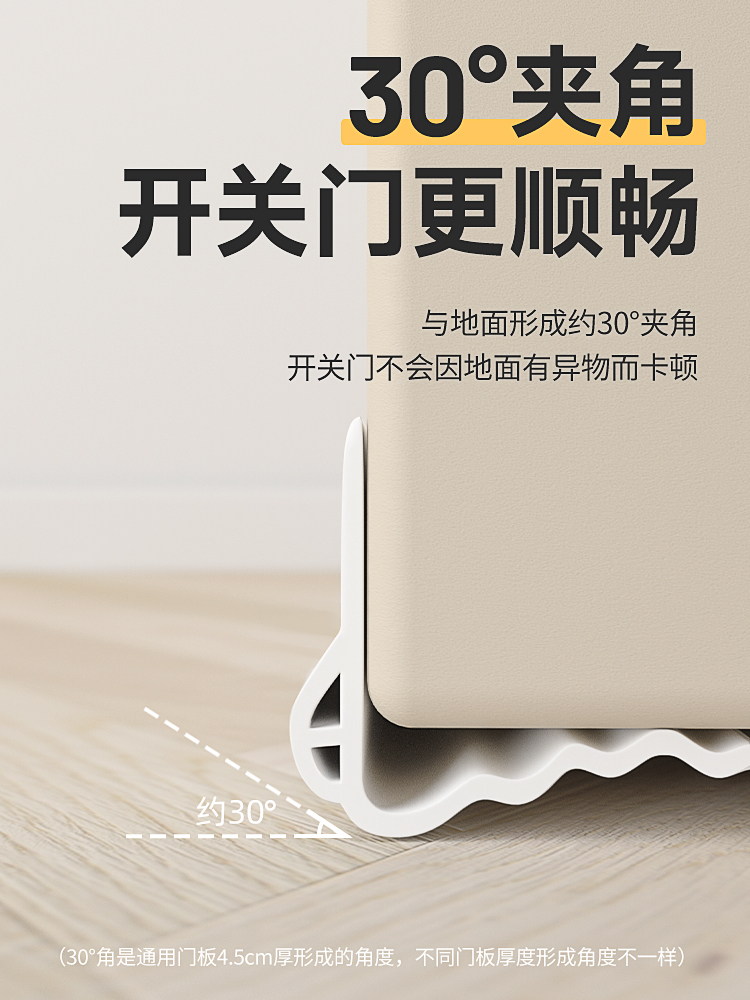 门缝门底密封条房门隔音门底下缝隙挡条防挡风神器门底缝专用门贴 - 图1