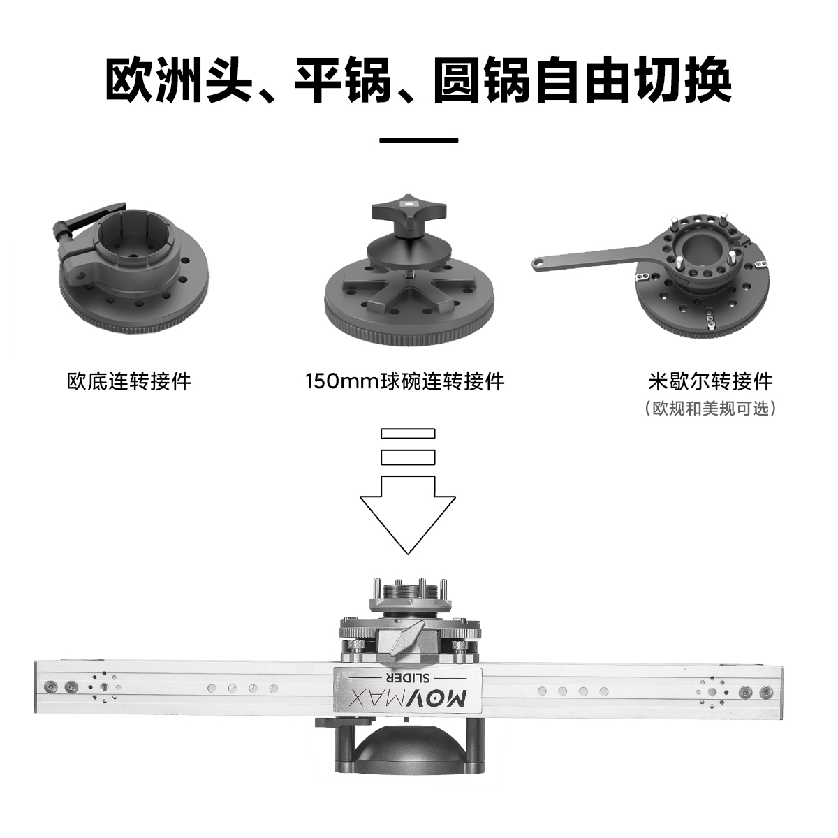 威固MOVMAX影视滑轨专业摄影摄像机slider电影级剧组拍摄阻尼轨道 - 图3