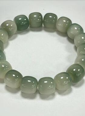 菩提手串女真品天然栗子茶渐变绕指柔正品菩提子佛珠文玩手链