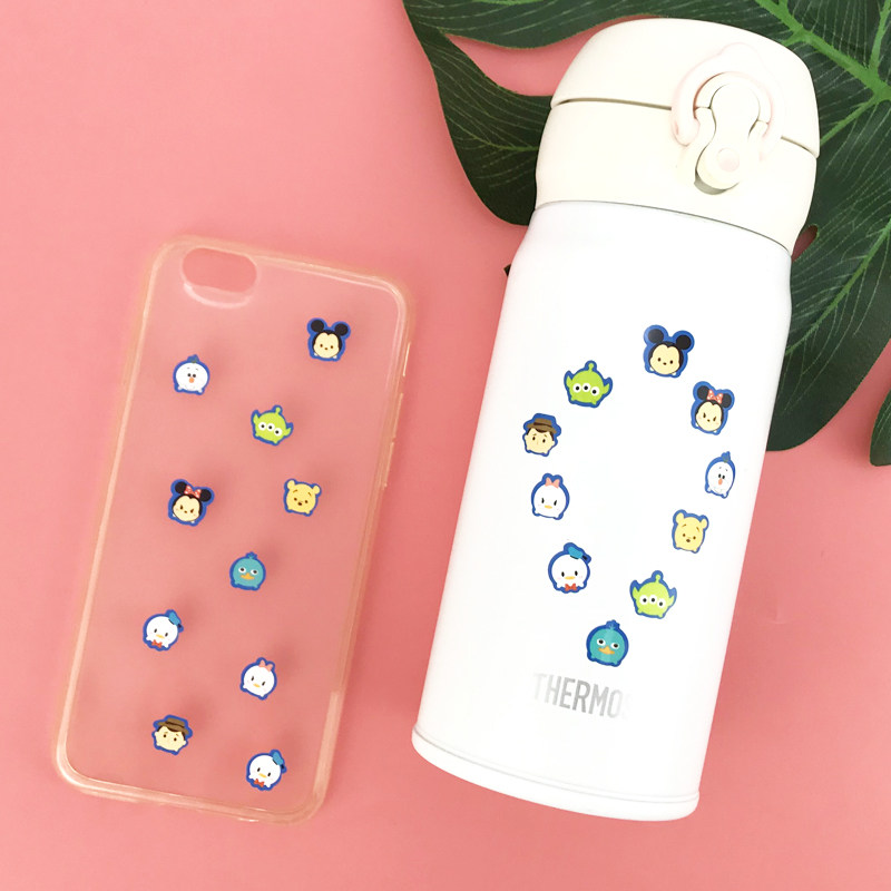 膳魔师保温杯子头像贴纸可爱水杯pvc材质防水贴画装饰小图案潮
