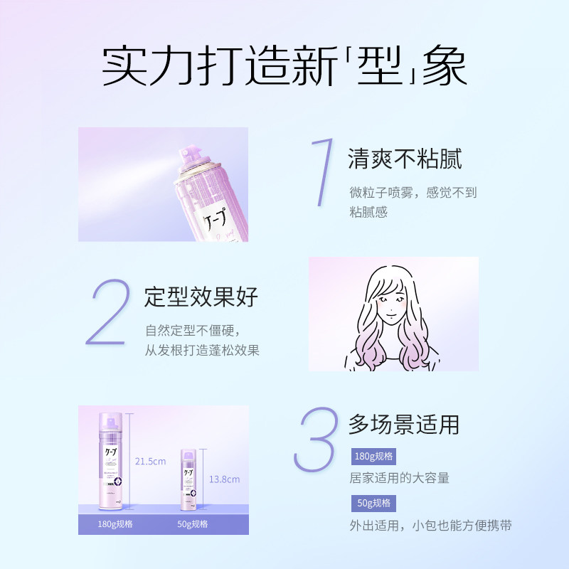  花王个护海外头发造型