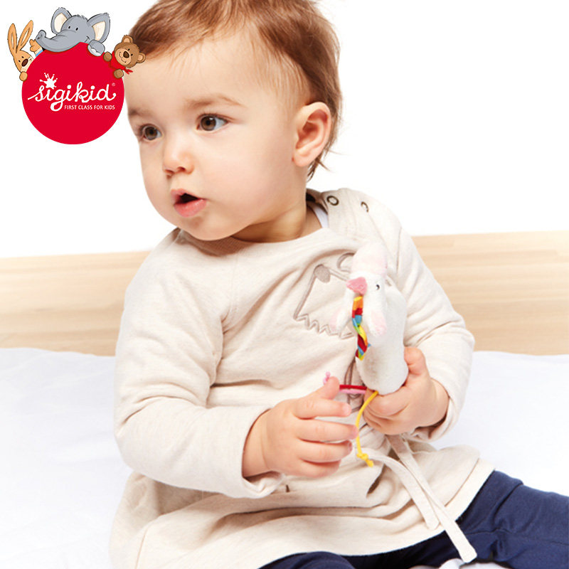 sigikid婴儿抓握训练玩具0一1岁新生宝宝手偶摇铃哄睡可入口啃咬,淘宝优惠券,粉丝福利购,淘宝优惠卷