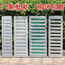 304 Stainless Steel Gutter Cover Plate Kitchen Drain Gutters Cover Plate Grilles 201 Minggou Rainwater Grate Sewer Manhole Cover
