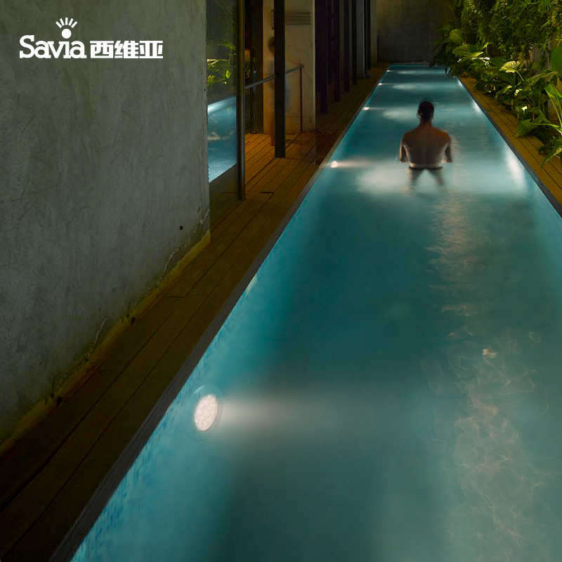 savia水下灯水池景观灯 12v不锈钢防水泳池广场草坪花园LED埋地灯-图0