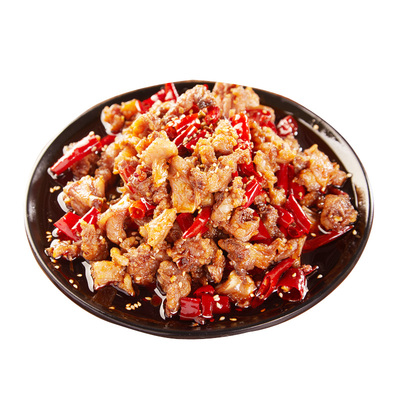 自贡冷吃兔麻辣兔肉即食四川特产成都兔头兔腿零食香辣兔丁廖排骨