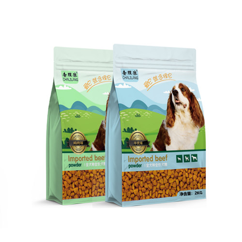 查理狼狗粮成犬专用牛肉味蛋黄三拼泰迪博美柯基金毛中大型成犬粮 - 图3