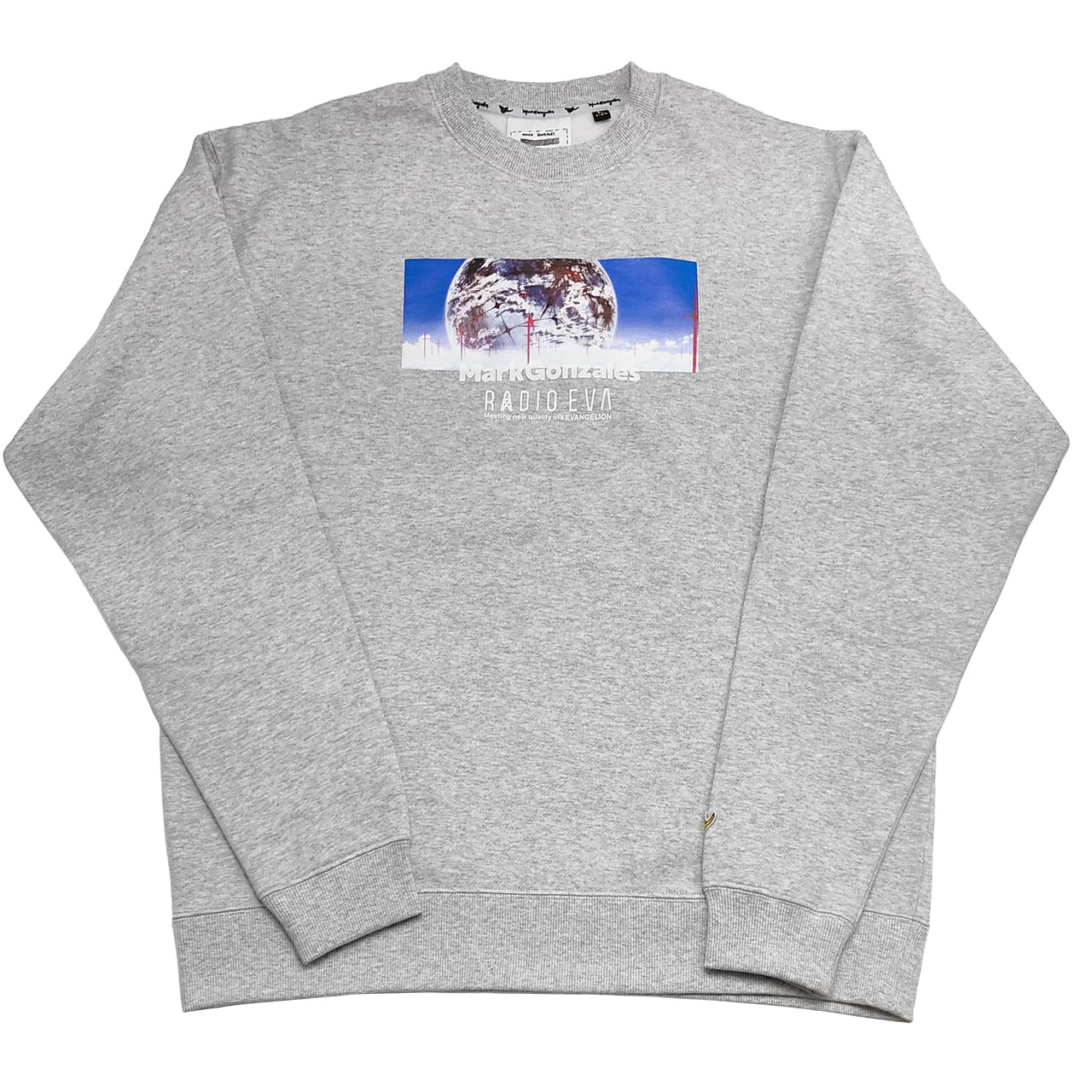 【新品】RADIO EVA官网联名男女同款秋冬潮牌新款宽松圆领卫衣 - 图0