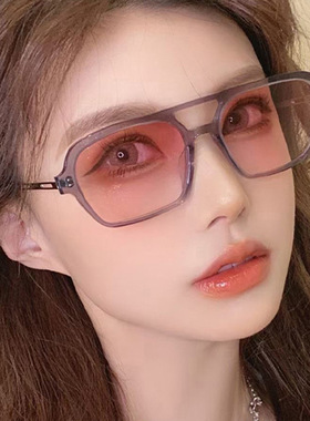 法国coss koko双梁镂空太阳镜新款陈立农宋研霏复古凹造型方框