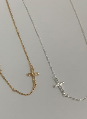 法国coss koko迷你褶皱项链女精致小巧高级感气质冷淡风超仙锁骨