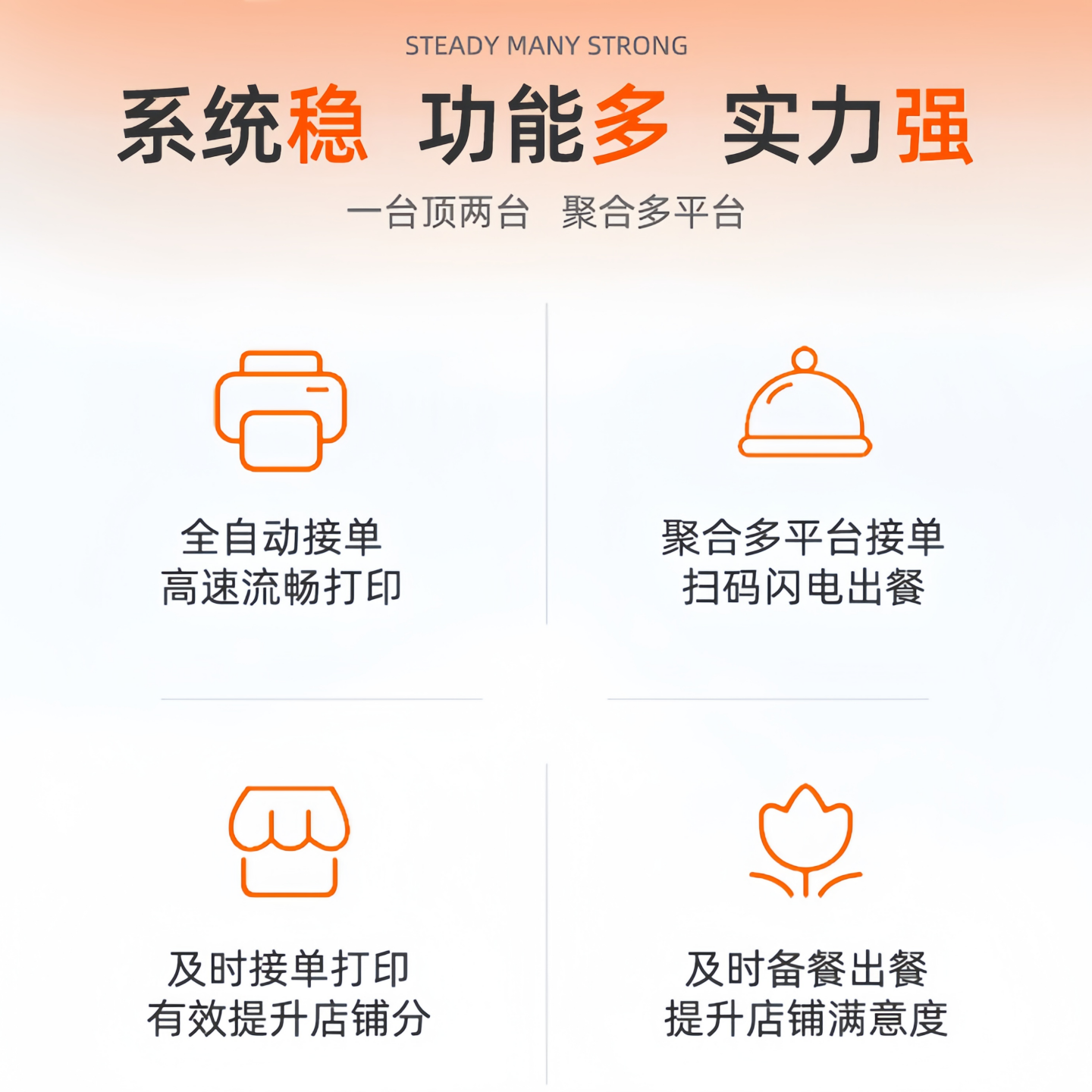 饿了么外卖接单宝WIFI+4G云打印扫码出餐一体机淘宝闪购美团外卖京东自动接单双平台出餐宝无线58热敏打印机,淘宝优惠券,粉丝福利购,淘宝优惠卷