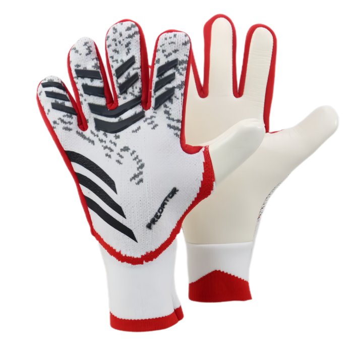 新款足球训练手套加厚乳胶防滑 少年成人专业比赛顶配守门员手套 - 图3