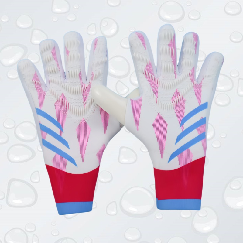 新款足球训练手套加厚乳胶防滑 少年成人专业比赛顶配守门员手套 - 图1