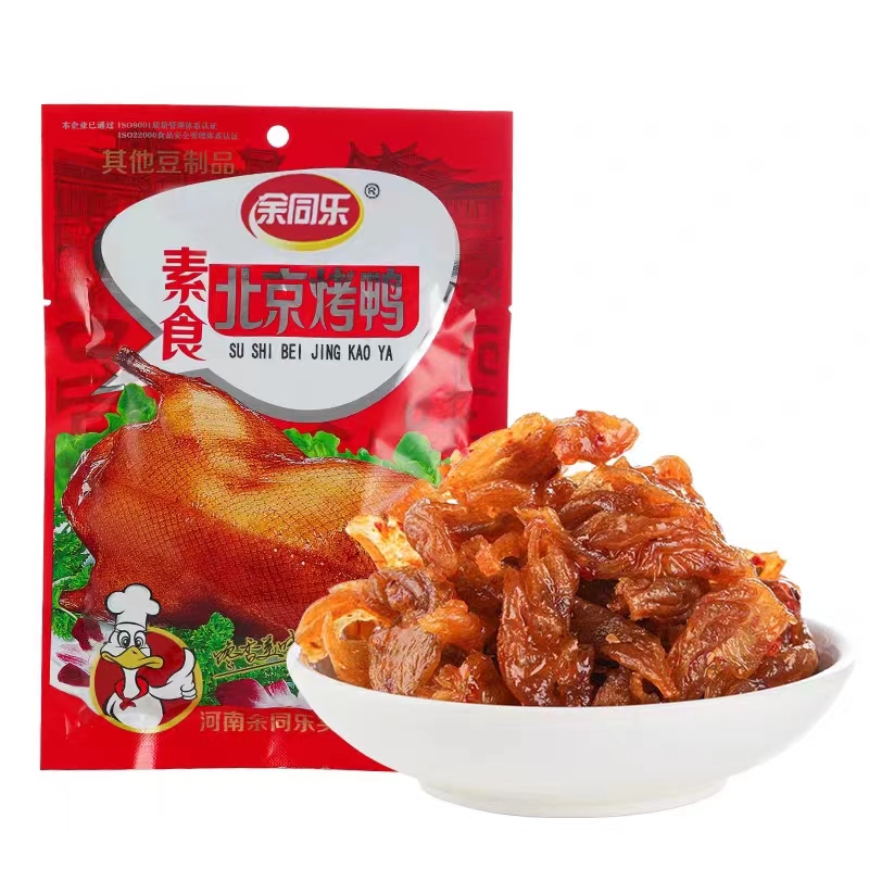 余同乐北京烤鸭辣条8090儿时怀旧回忆零食小包装麻辣素肉休闲食品 - 图3