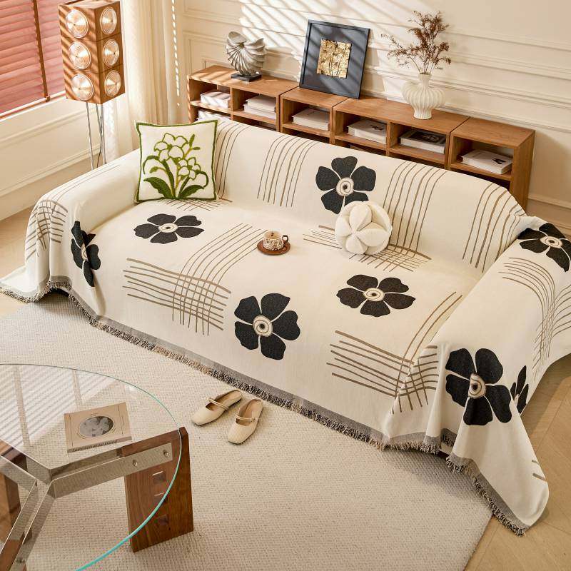 雪尼尔面料沙发垫四季通用防滑坐垫高级感沙发盖布防猫抓沙发套罩,淘宝优惠券,粉丝福利购,淘宝优惠卷