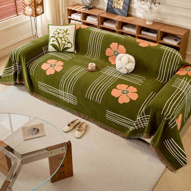 雪尼尔面料沙发垫四季通用防滑坐垫高级感沙发盖布防猫抓沙发套罩,淘宝优惠券,粉丝福利购,淘宝优惠卷