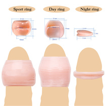 3PCS Multifunction Foreskin Correction Penis Rings Delay Eja
