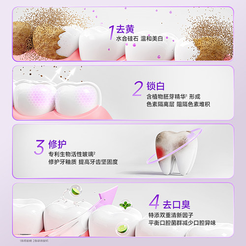 洁牙粉牙齿美白去黄清洁污垢牙黄变白牙粉去牙渍清新刷牙洗牙粉 - 图1