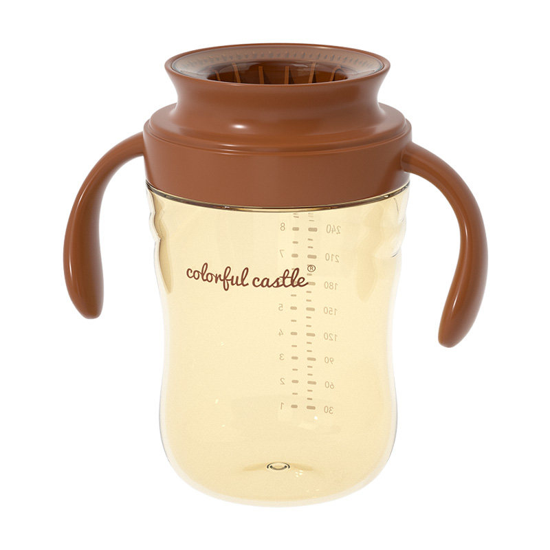 PPSU宝宝学饮杯子奶瓶婴儿奶瓶喝水杯家用儿童牛奶杯唇控嘬口杯,淘宝优惠券,粉丝福利购,淘宝优惠卷