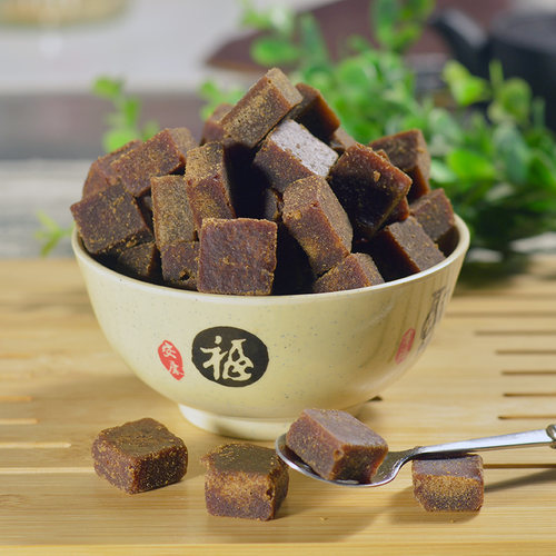 广西甘节黑糖1500克块状散装甘蔗红糖手工糖土红糖老红糖蔗糖糖 - 图0