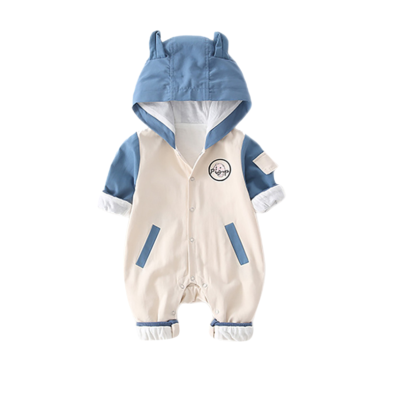 婴儿春季2023装宝宝衣服小孩哈衣 抱抱托连身衣/爬服/哈衣