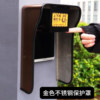Outdoor video doorbell rain cover attendance punch card machine sun protection face recognition access control sunshade waterproof cover