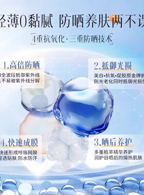 维特丝美白防晒喷雾50倍可上飞机