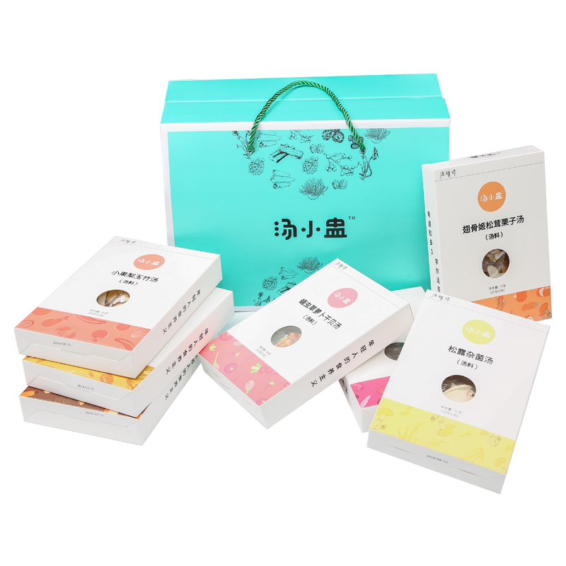 汤小盅7盒孕妇煲汤料包孕期补品汤 汤小盅食品药膳养生汤料