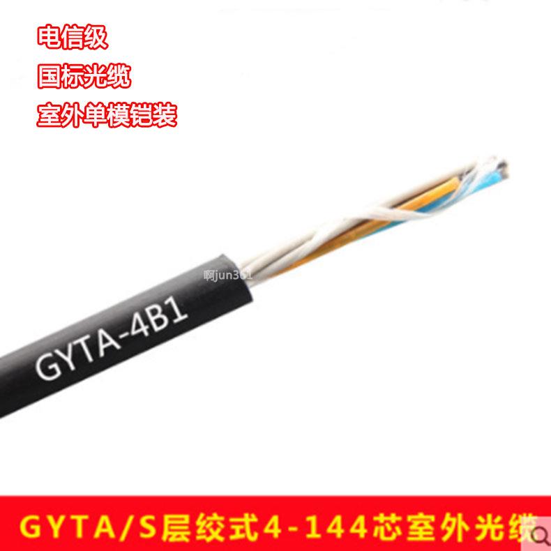 室外单模光纤光缆GYXTW/GYTA/GYTS 4 8 12 24 48长飞烽火亨通中天 - 图2