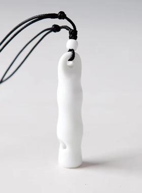 陶瓷骨哨项链中式文艺