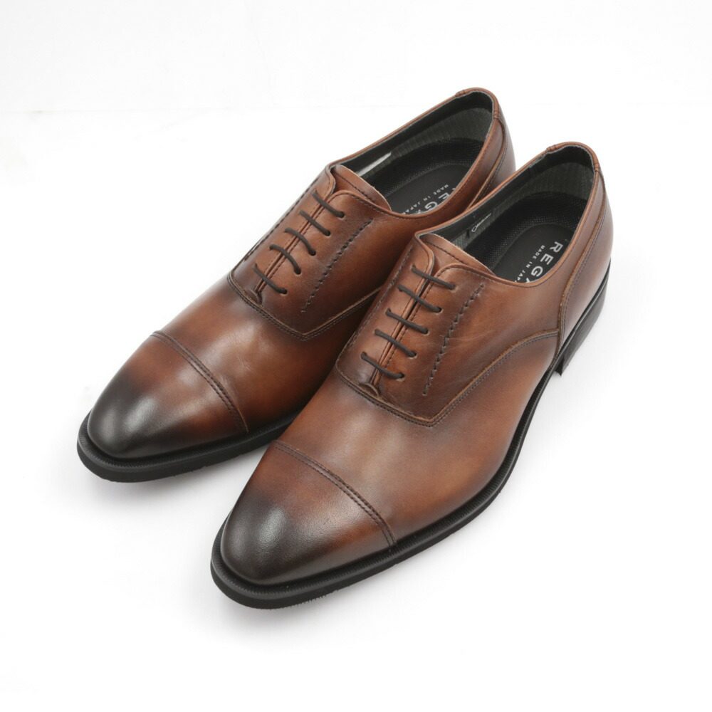 REGAL男士商务鞋尖头皮鞋时尚潮流新款日本直邮Gore-Tex 35HR棕色,淘宝优惠券,粉丝福利购,淘宝优惠卷