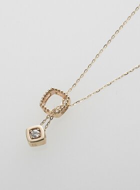 日本直邮Cheriecrin 项链 K10 D0.018ct Infinity NC MCN-0004
