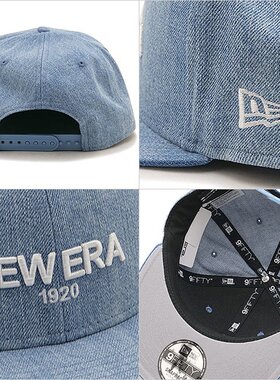 日本直邮NEW ERA 9FIFTY NE1920 水洗牛仔帽 FW26 [15137007] 海