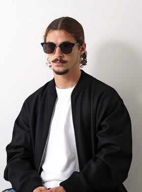 日本直邮Calvin Klein 太阳镜 CK25124SLBK 男女通用 眉框型 组合
