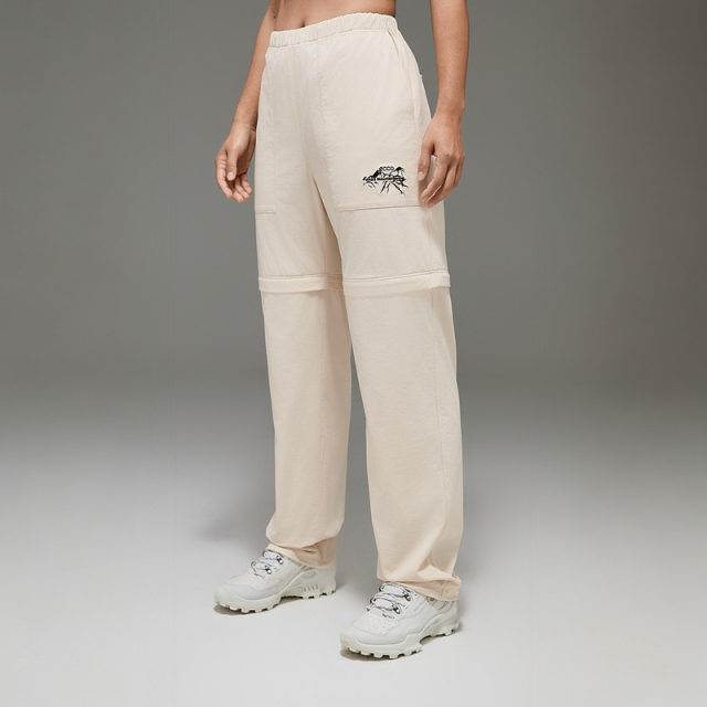 ECCO Baishan ຮ່ວມຊຸດແຄບຊູນ detachable ກາງແຈ້ງ soft shell pants ສໍາລັບຜູ້ຊາຍແລະແມ່ຍິງ EW251P004