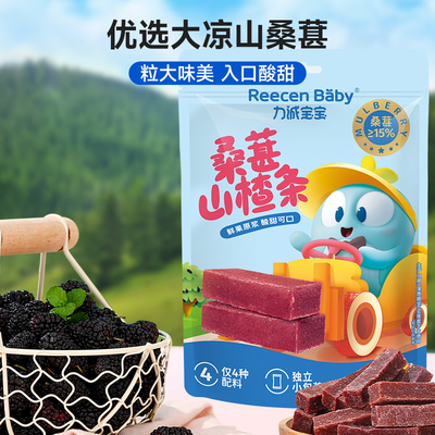 力诚宝宝桑葚山楂条90g