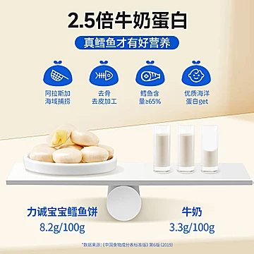 力诚宝宝鳕鱼饼奶酪夹心芝士鳕鱼鱼丸[16元优惠券]-寻折猪