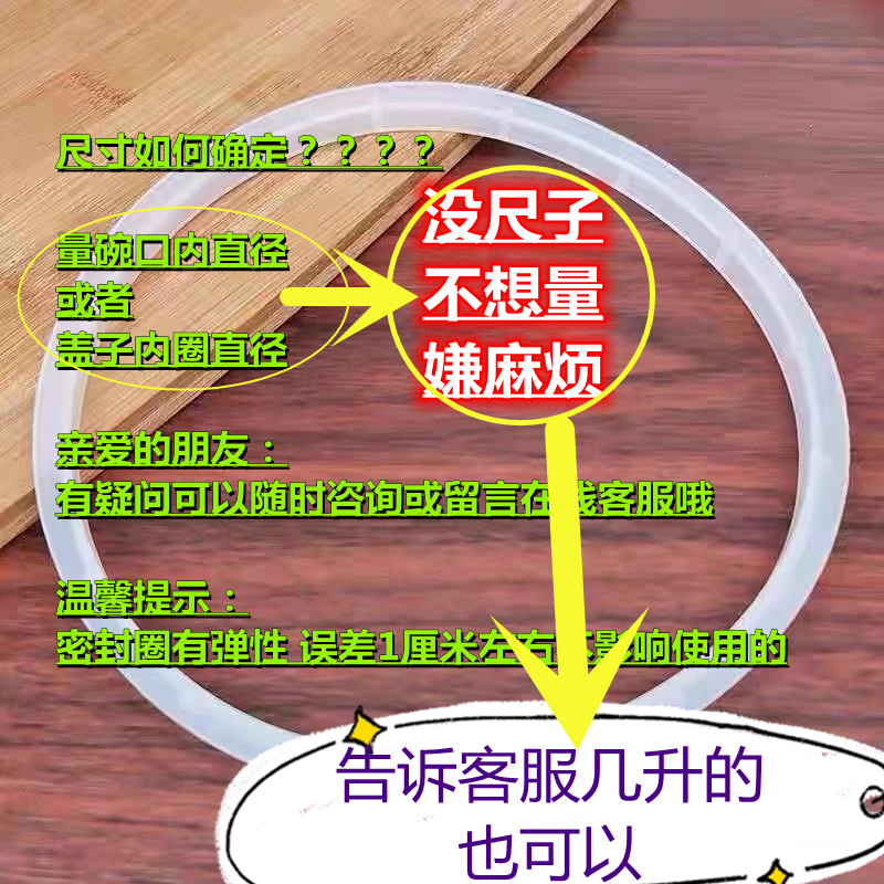 家用绞肉机盖子上密封圈硅胶垫胶圈绞肉杯盖料理机密封垫通用配件-图0