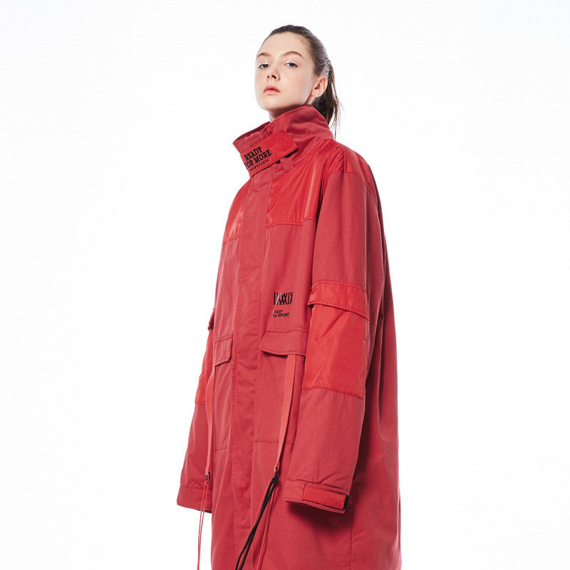 inxx sports2025年冬季原创潮牌工装贴袋装饰织带设计长棉服,淘宝优惠券,粉丝福利购,淘宝优惠卷