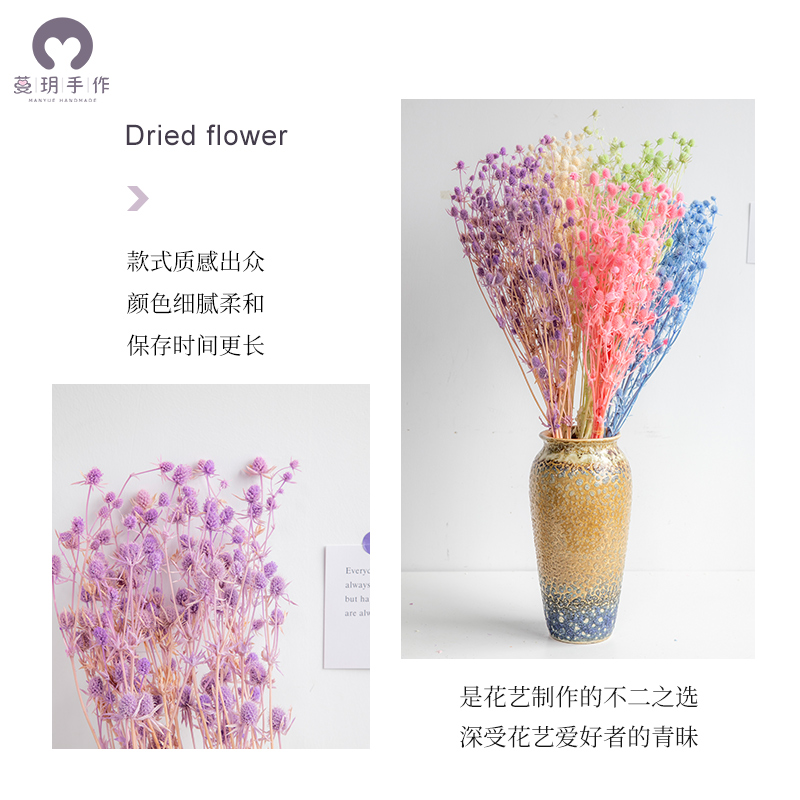 蔓玥 永生情人果干花风干装饰摆件 diyDIY手工香薰蜡烛永生花点缀 - 图1