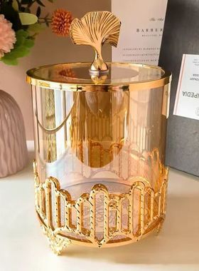 欧式跨境家居储物罐摆件器皿餐桌摆件婚庆餐桌香薰香炉烛台糖果