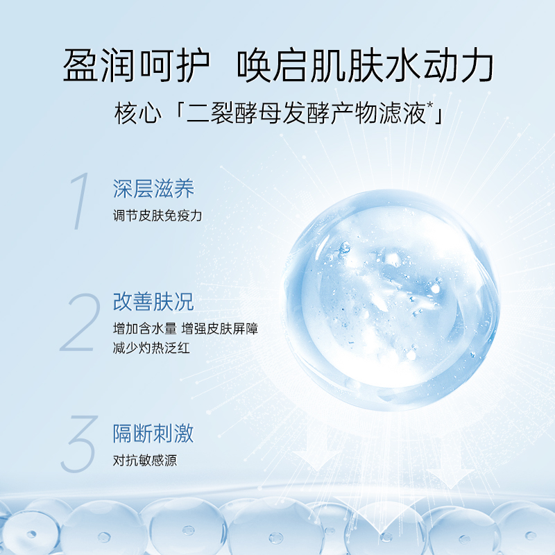 斐思妮二裂酵母冰膜晒后修护褪红补水保湿舒缓面膜正品官方旗舰店-图2