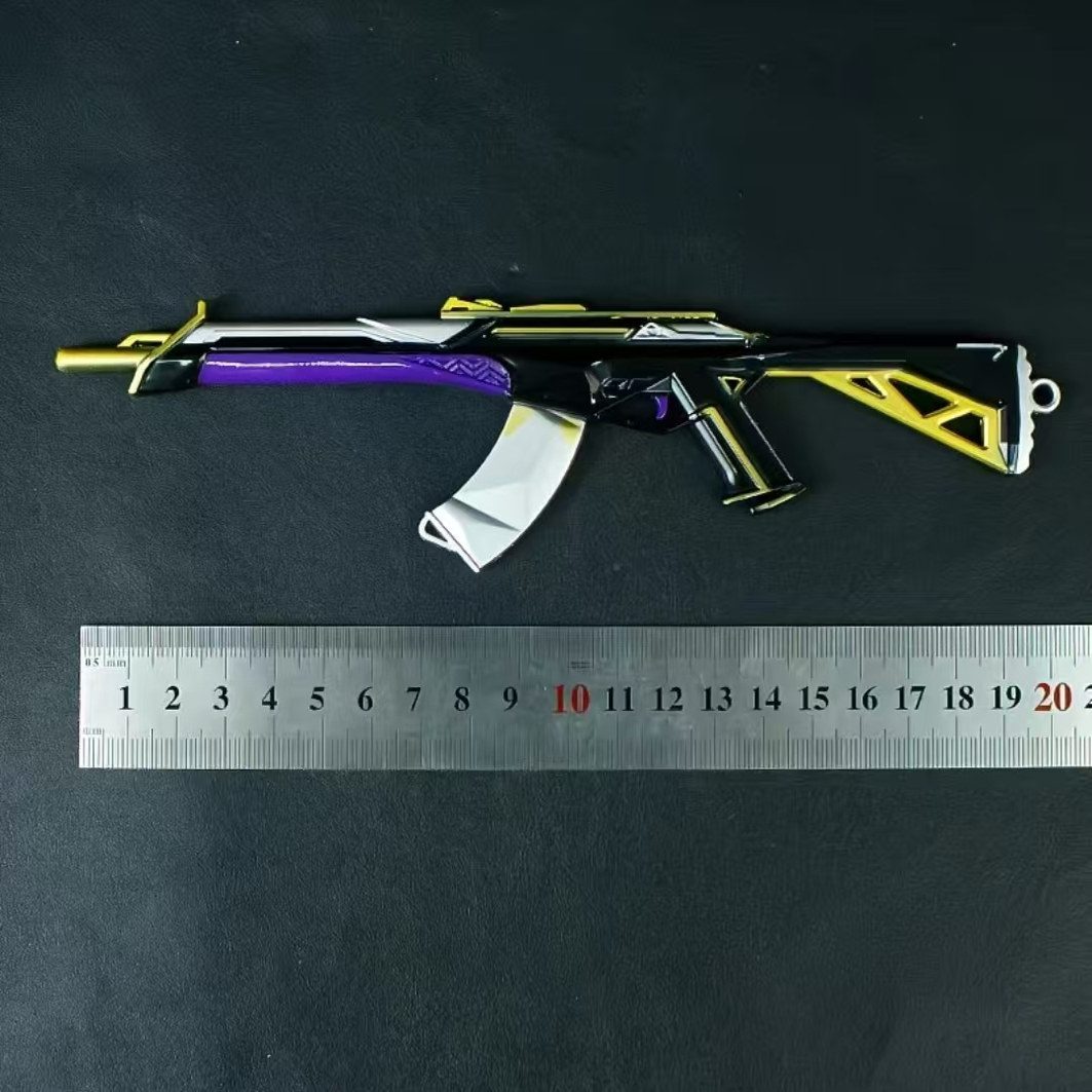 瓦罗兰特无畏契约狂徒模型道具cosplay紫金狂潮模型枪现货 - 图1