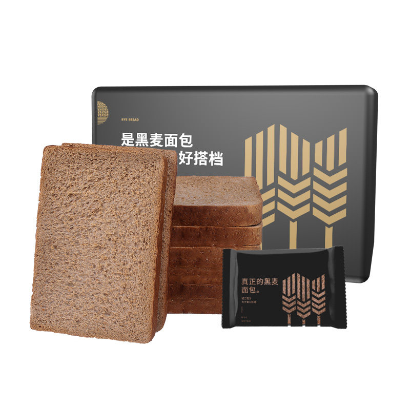 健身黑麦全麦面包 独角兽暴肌厨房西式糕点